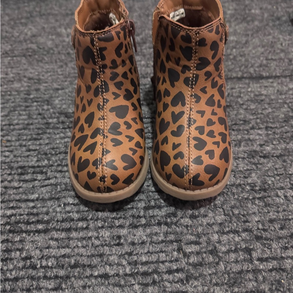 Carter's Brown and Black Ankle Boots